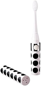 Electric Toothbrush HI-923 Black Polka Dot (Portable/Travel Size)