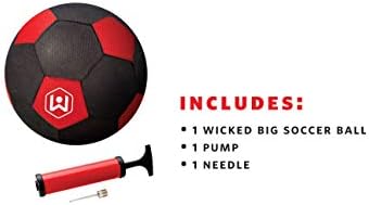 Sports Soccer Ball-Supersized Soccer Ball Outdoor Sport Tailgate Backyard Beach Game Fun for All