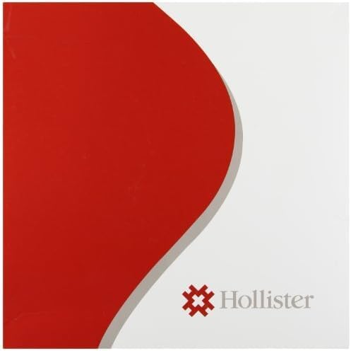 Hollister 14604 New Image Flat Flextend Skin Barrier, 5 Pack, Cut-to-Fit up to 2-1/4” – 2-3/4” Flange, Ostomy Skin Barrier, Ostomy Supplies