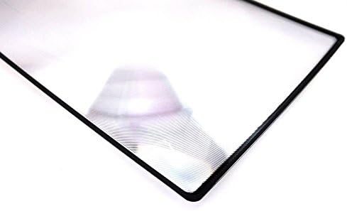 yueton 5pcs 3X Magnifying Lens Magnifier Fresnel Lens for Reading