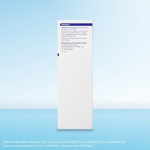 Oilatum Shower Gel Fragrance Free to Treat Dry Skin & Eczema 150ml