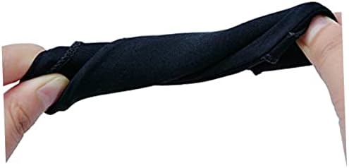 1pair Forefoot Gel Pads Silicone Arch Support for High Heels Slip Foot Cushions for Comfort and Black for Everyday Wear
