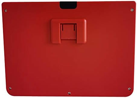 Screen Magnifier Amplifier, 12'' Mobile Phone 3D HD Magnifying Projector with Foldable Stand Holder, Phone Screen Magnifier for Movies Videos Gaming, Compatible with All Phones(Red)