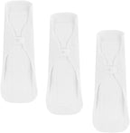 FOMIYES 3Pcs Reusable Sanitary Pad Washable Mama Cloth Period Pads Reusable Menstrual Pads Cotton Absorbent Panty Liners Incontinence Pads Feminine Pads for Women Girls 270mm