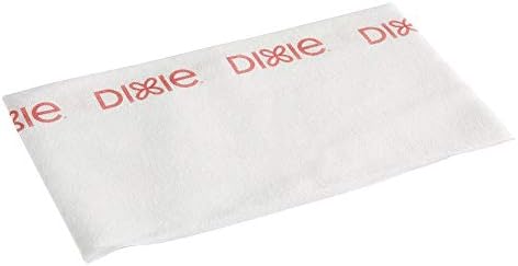 Dixie H700 Disposable Foodservice Towel by GP PRO (Georgia-Pacific), 150 Wipers/Box, White & Red Stripe