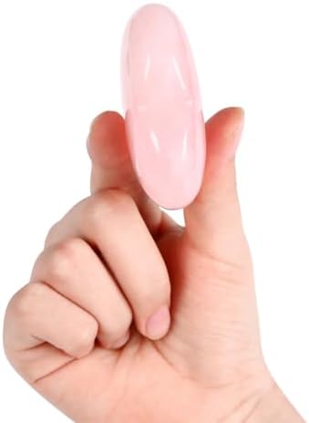 MAIBAOTA 60 mm Rose Quartz Crystals Heart Stone Mothers Day Birthday Gifts for Mom Women Crystal Gifts for Women Natural Reiki Gemstone Polished Heart Shaped Rocks Meditation