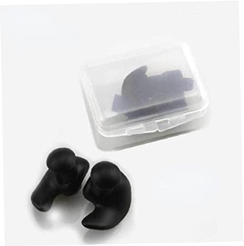 1 Pair Waterproof Silicone Ear Plugs Portable Ear Plugs Ear Plugs for Swimming Diving Sports Accessories
