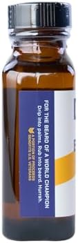 Duke Cannon Best Beard Oil – 3 oz – Softens & Tames Unruly Beards, Reduces Frizz, Cedar Scent, Long-Lasting Natural Ingredients for Daily Grooming