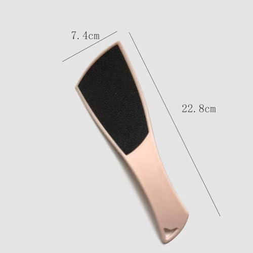 4 Pack Double Sided Foot File Callus Remover Pedicure Tool Dead Skin Scrubber Heel Exfoliator Foot Rasp Hard Skin Remover Plastic Sandpaper Foot Care Tool