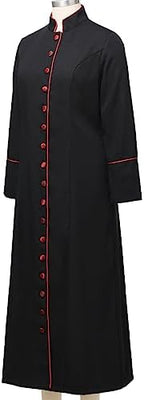 BLESSUME Women Choir Roman Cassock Robe Clergy Pulpit Liturgical Vestment Robe