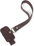 Asterom Handmade Leather Cane Strap - Stylish Wrist Strap for Canes and Walking Sticks