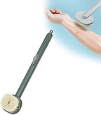 Shower Brush, Long Handle Shower Scrub Brush, Long Handle Bathroom Massage Cleaning Brush, Soap Dispenser Back Brush for Shower Brush