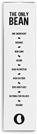 The Only Bean - Organic Black Bean Spaghetti Pasta - High Protein, Keto Friendly, Gluten-Free, Vegan, Non-GMO, Kosher, Low Carb, Plant-Based Bean Noodles - 8 oz (1 Pack)