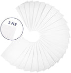 JOLLY CHEF 600 Pack Disposable Paper Napkins, Soft Bathroom Napkins for Guests, 2-Ply White Paper Hand Towels for Halloween, Wedding, Thanksgiving