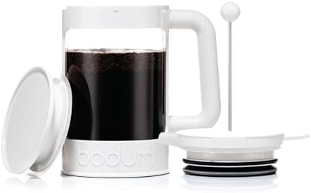 Bodum 51oz Cold Brew Coffee Maker, White - Made in Portugal