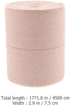 GLEAVI Elastic Adhesive Sports Wrist Wrap Tape 7.5cm X 4.5m, Skin Color, 2 Rolls Cohesive Bandages for First Aid and Training Support