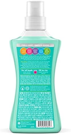 Method Fabric Softener; Beach Sage; 53.5 Ounces; 45 Loads; 4 pack; Packaging May Vary