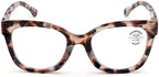 V.W.E. Women Large Oversized Progressive Clear Bifocal Reading glasses - No Line or Bubble - Zero Power on Top Wide Reader