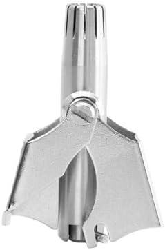 Manual Nose Hair Trimmer Stainless Steel Safe and Portable Nasal Hair Remover for Men and Women