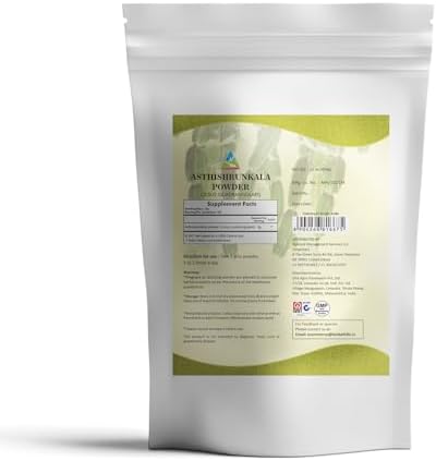 Herbal Hills Asthishrunkala Powder Cissus Quadrangularis | 16 oz (454 GMS)