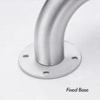 Safety Handrails,Bathtub Shower Handrails,L-Shaped Stainless Steel Bathroom Handles,Suitable for The Elderly Disabled and Pregnant Women (Size : Left)