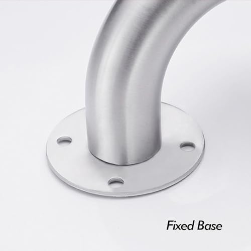 Safety Handrails,Bathtub Shower Handrails,L-Shaped Stainless Steel Bathroom Handles,Suitable for The Elderly Disabled and Pregnant Women (Size : Left)