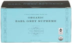 Harney & Sons Organic Earl Grey Supreme | Box of 50 Organic Earl Grey Tea Bags with Black Tea & Bergamot Oil, Individually Wrapped Teabags