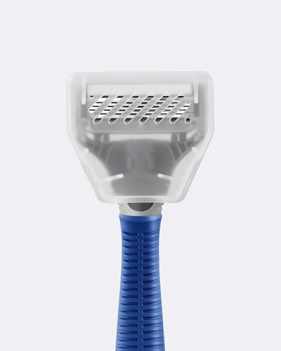Harry's Original Razor for Men - Razor Handle and Blade Cartridge- German Engineered Blades- Indigo Blue