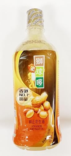 Peanut Oil, 900ml, Easy Cap No-Drip Design