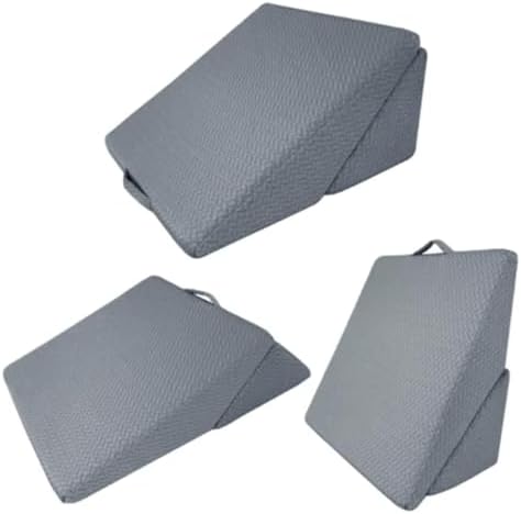 Dream Plush Adjustable Wedge Pillow with Cooling Cover – Memory Foam Support for Back, Leg & Acid Reflux Relief
