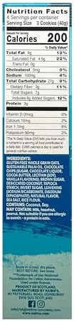 Nairn's Gluten-Free Chocolate & Coconut Breakfast Biscuits - Healthy, Tasty, High Fiber, Non-GMO, No Artificial Colors, Flavors, or Preservatives, Safe for Celiacs, 5.64oz (Pack of 3)