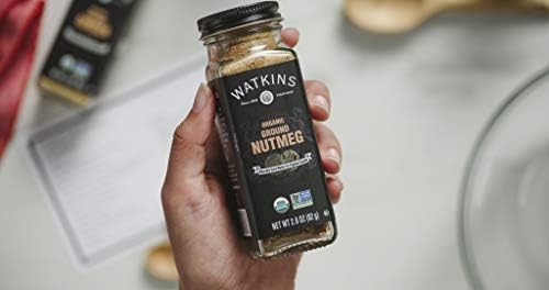 Watkins Gourmet Organic Spice Jar, Ground Nutmeg, 2 8 Ounce