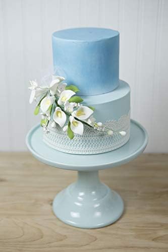 Global Sugar Art Calla Lily Cascade Sugar Cake Flowers Cake Topper Spray, White, 1Count by Chef Alan Tetreault