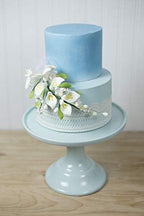 Global Sugar Art Calla Lily Cascade Sugar Cake Flowers Cake Topper Spray, White, 1Count by Chef Alan Tetreault
