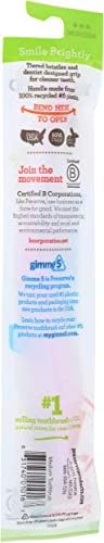 Preserve Adult Medium Toothbrush with Mailer Assorted Colors, 6 Count