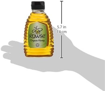 Rowse Organic Squeezable Honey 340g - Pack of 6