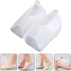 Beaupretty Invisible Height Increase Insole Silicone Shoe Lift Socks Heel Pads Cushions Elevator Insert for Men Women 3. 5CM High Heel Pads