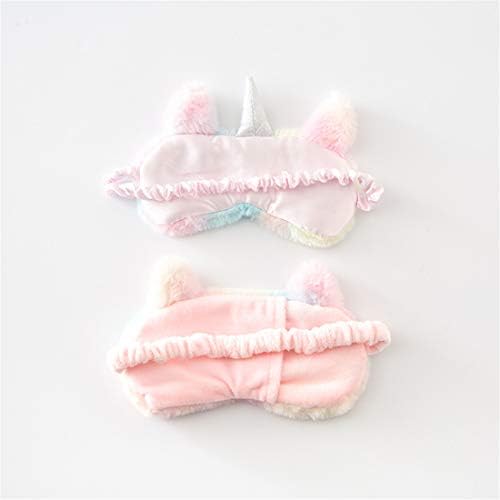 Cute Animal Sleeping Mask Soft Plush Blindfold Cute Rabbit Panda Koala Eye Cover Eyeshade for Kids Teens Girls Women (Rabbit)