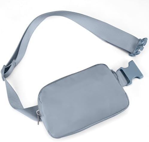 JSJ Mini Fanny Pack for Women & Men,Valentines Day Gifts for Girls Teens Kids Daughter Sister Her,Trendy Stuff Crossbody Bags Cute Everywhere Belt Bags. (Navy Blue)