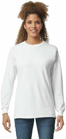 Gildan Adult Ultra Cotton Long Sleeve T-Shirt, Style G2400, Multipack