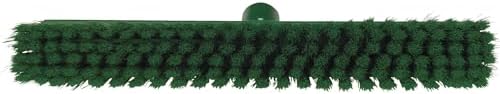 Vikan 31792 Broom,Push,Soft,16.5",PP/PBT,Green