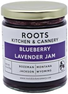 Roots Kitchen & Cannery Blueberry Lavendar Jam, 9.5 OZ