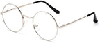 Quality Unisex Retro Round Reading Glasses Spring Hinge Stainless Steel Frame Metal Round Reading Glasses