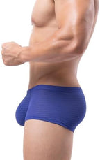 Men's Sexy Boxer Briefs Breathable Pouch Shorts Stretch Bulge Trunks Under Panties for Men