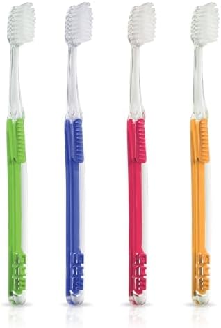 GUM Post-Surgery Extra Soft Toothbrush, Super Soft Bristle Toothbrush for Adults Sensitive, 1 Count, Pack of 3