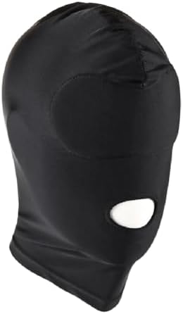 Full Cover Balaclava Sex Head Masks Elastic Spandex Open Mouth Cosplay Halloween Headgear