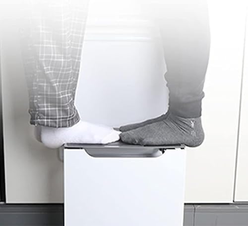 Foldable Wall-Mounted Stool Armrest,Shower Seat with Handle,Shoes Changing