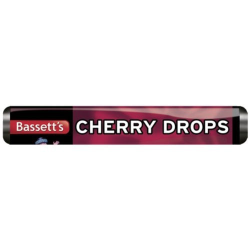 Bassett's Cherry Drop Roll 49g (Case of 40) by Bassett's