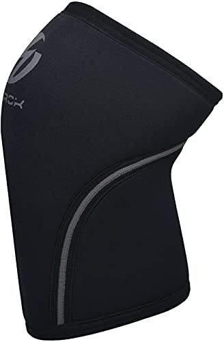 Knee Sleeves (1 Pair), 7mm Neoprene Compression Knee Braces, Great Support for Cross Training, Weightlifting, Powerlifting, Squats, Basketball and More