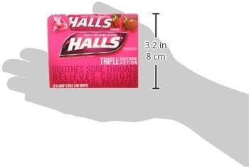 Halls Strawberry, 20-Count Packages